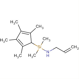 Molecular Structure of 166988-08-5 (Silanamine,
1,1-dimethyl-N-2-propenyl-1-(2,3,4,5-tetramethyl-2,4-cyclopentadien-1-
yl)-)