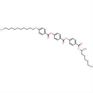 Benzoic acid, 4-[[4-(undecyloxy)benzoyl]oxy]-, 4-[[(1-methylheptyl)oxy]carbonyl]phenyl ester