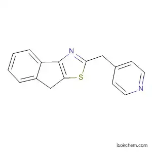 Molecular Structure of 172261-27-7 (8H-Indeno[1,2-d]thiazole, 2-(4-pyridinylmethyl)-)
