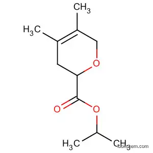 Molecular Structure of 172323-56-7 (2H-Pyran-2-carboxylic acid, 3,6-dihydro-4,5-dimethyl-, 1-methylethyl
ester, (2S)-)