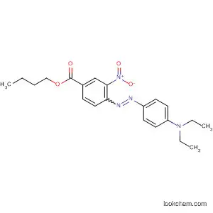 Molecular Structure of 402470-30-8 (Benzoic acid, 4-[[4-(diethylamino)phenyl]azo]-3-nitro-, butyl ester)