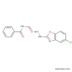 Benzamide, N-[[(5-chloro-2-benzoxazolyl)amino]thioxomethyl]-