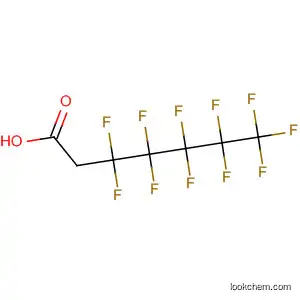 Molecular Structure of 403660-93-5 (Heptanoic acid, 3,3,4,4,5,5,6,6,7,7,7-undecafluoro-)