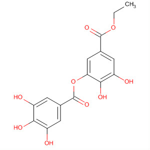 Benzoic acid, 3,4-dihydroxy-5-[(3,4,5-trihydroxybenzoyl)oxy]-, ethyl ester