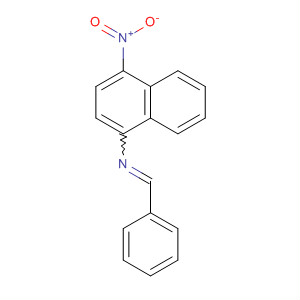 1-Naphthalenamine, 4-nitro-N-(phenylmethylene)-