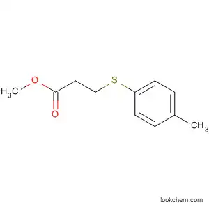Molecular Structure of 197247-43-1 (Propanoic acid, 3-[(4-methylphenyl)thio]-, methyl ester)