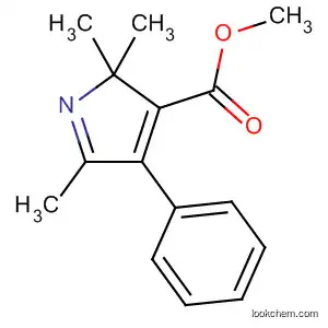 Molecular Structure of 198076-19-6 (2H-Pyrrole-3-carboxylic acid, 2,2,5-trimethyl-4-phenyl-, methyl ester)