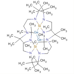 1,4,7,10-Tetraaza-5-sila-6-germaspiro[4.5]decane, 1,4,7,10-tetrakis(1,1-dimethylethyl)-6-[1,4,7,10-tetrakis(1,1-dimethyleth yl)-1,4,7,10-tetraaza-5-sila-6-germaspiro[4.5]dec-6-ylidene]-, (6Z)-