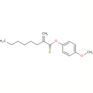Octanethioic acid, 2-methylene-, S-(4-methoxyphenyl) ester