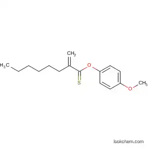 Molecular Structure of 199915-68-9 (Octanethioic acid, 2-methylene-, S-(4-methoxyphenyl) ester)