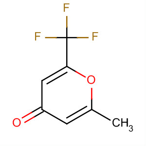 4H-Pyran-4-one, 2-methyl-6-(trifluoromethyl)-