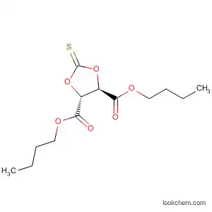 Molecular Structure of 259860-70-3 (1,3-Dioxolane-4,5-dicarboxylic acid, 2-thioxo-, dibutyl ester, (4R,5R)-)