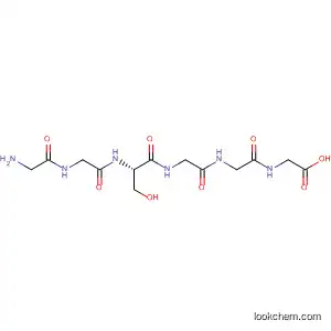 Molecular Structure of 284039-17-4 (Glycine, glycylglycyl-L-serylglycylglycyl-)