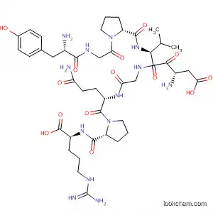 Molecular Structure of 291313-63-8 (L-Arginine,
L-tyrosylglycyl-L-prolyl-L-a-aspartyl-L-valylglycyl-L-glutaminyl-L-prolyl-)