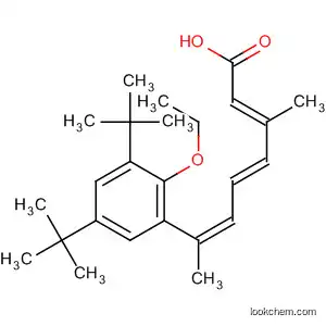 Molecular Structure of 292166-83-7 (2,4,6-Octatrienoic acid,
7-[3,5-bis(1,1-dimethylethyl)-2-ethoxyphenyl]-3-methyl-, (2E,4E,6Z)-)