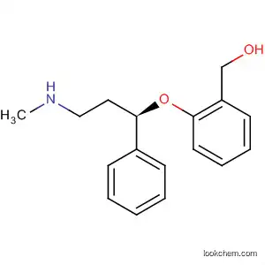 Molecular Structure of 299435-92-0 (Benzenemethanol, 2-[(1R)-3-(methylamino)-1-phenylpropoxy]-)
