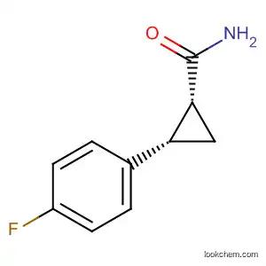 Molecular Structure of 331941-40-3 (Cyclopropanecarboxamide, 2-(4-fluorophenyl)-, (1R,2S)-)