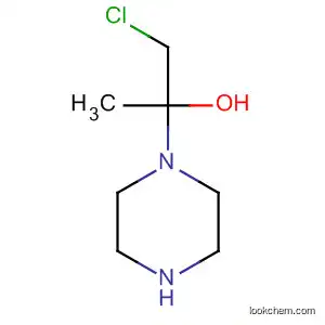 Molecular Structure of 39262-25-4 (1-Piperazineethanol, a-(chloromethyl)-)