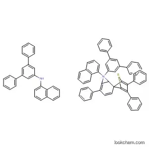 Molecular Structure of 404392-82-1 (1-Naphthalenamine,
N,N'-[(3,4-diphenyl-2,5-thiophenediyl)di-4,1-phenylene]bis[N-[1,1':3',1''-
terphenyl]-5'-yl-)