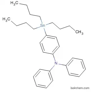 Molecular Structure of 454182-37-7 (Benzenamine, N,N-diphenyl-4-(tributylstannyl)-)