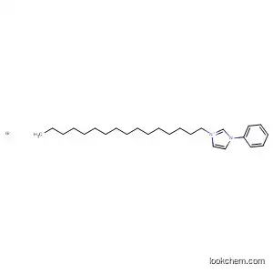 Molecular Structure of 467447-72-9 (1H-Imidazolium, 1-hexadecyl-3-phenyl-, bromide)