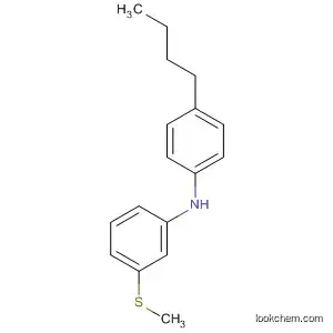 Benzenamine, N-(4-butylphenyl)-3-(methylthio)-