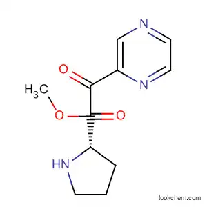 Molecular Structure of 472959-91-4 (L-Proline, 1-(pyrazinylcarbonyl)-, methyl ester)