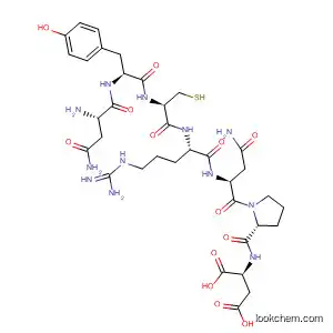 Molecular Structure of 474745-12-5 (L-Aspartic acid,
L-asparaginyl-L-tyrosyl-L-cysteinyl-L-arginyl-L-asparaginyl-L-prolyl-)