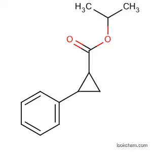 Molecular Structure of 474955-37-8 (Cyclopropanecarboxylic acid, 2-phenyl-, 1-methylethyl ester, (1S,2S)-)