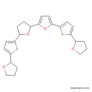 Molecular Structure of 477938-23-1 (2,2'-Bifuran,
octahydro-5,5'-bis[tetrahydro-5-(tetrahydro-2-furanyl)-2-thienyl]-)