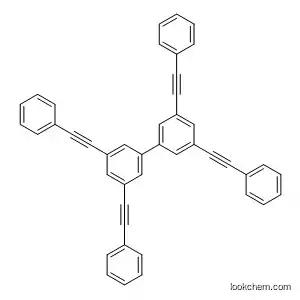 Molecular Structure of 478070-32-5 (1,1'-Biphenyl, 3,3',5,5'-tetrakis(phenylethynyl)-)