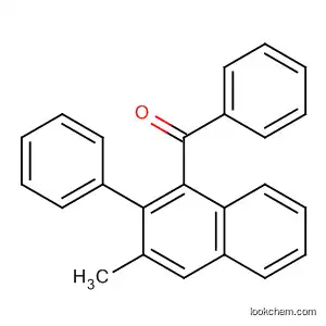 Molecular Structure of 478156-67-1 (Methanone, (3-methyl-2-phenyl-1-naphthalenyl)phenyl-)