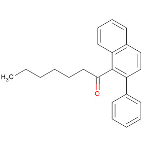 1-Heptanone, 1-(2-phenyl-1-naphthalenyl)-