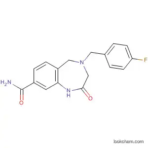 1H-1,4-Benzodiazepine-8-carboxamide,
4-[(4-fluorophenyl)methyl]-2,3,4,5-tetrahydro-2-oxo-