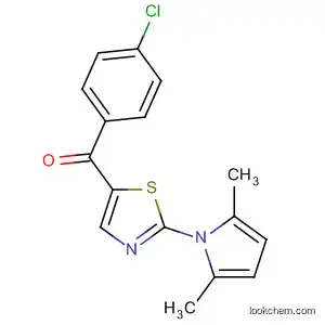 Methanone, (4-chlorophenyl)[2-(2,5-dimethyl-1H-pyrrol-1-yl)-5-thiazolyl]-