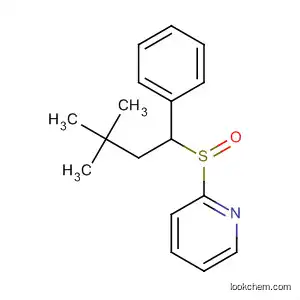 Pyridine, 2-[(3,3-dimethyl-1-phenylbutyl)sulfinyl]-