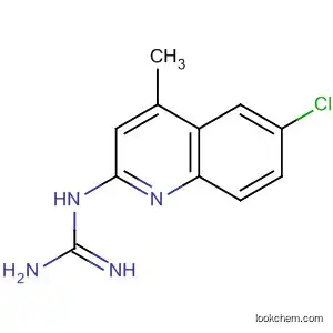 Guanidine, (6-chloro-4-methyl-2-quinolinyl)-