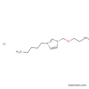 Molecular Structure of 534591-94-1 (1H-Imidazolium, 1-pentyl-3-(propoxymethyl)-, chloride)