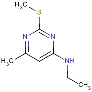 4-Pyrimidinamine, N-ethyl-6-methyl-2-(methylthio)-
