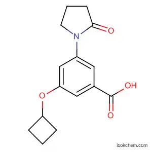 Benzoic acid, 3-(cyclobutyloxy)-5-(2-oxo-1-pyrrolidinyl)-