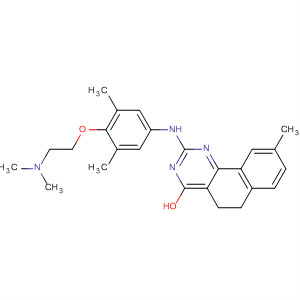 Benzo[h]quinazolin-2-amine,  N-[4-[2-(dimethylamino)ethoxy]-3,5-dimethylphenyl]-5,6-dihydro-9-meth  oxy-