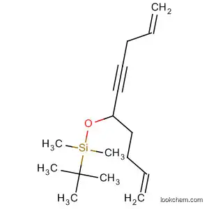 Molecular Structure of 538373-85-2 (Silane, [[1-(3-butenyl)-5-hexen-2-ynyl]oxy](1,1-dimethylethyl)dimethyl-)