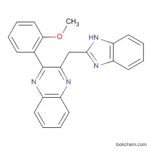 Molecular Structure of 539021-09-5 (Quinoxaline, 2-(1H-benzimidazol-2-ylmethyl)-3-(2-methoxyphenyl)-)