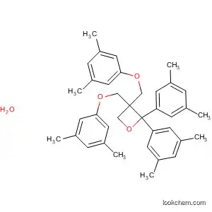 Molecular Structure of 557077-57-3 (Benzene,
1,1'-[[2,2-bis[(3,5-dimethylphenoxy)methyl]-1,3-propanediyl]bis(oxy)]bis[
3,5-dimethyl-)