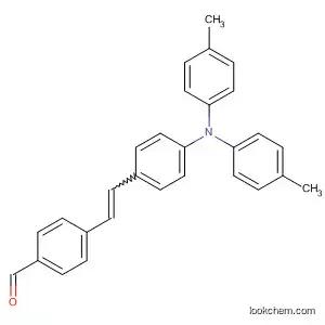 Molecular Structure of 557084-59-0 (Benzaldehyde, 4-[2-[4-[bis(4-methylphenyl)amino]phenyl]ethenyl]-)