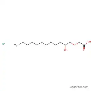 Molecular Structure of 557114-04-2 (Acetic acid, [(2-hydroxydodecyl)oxy]-, monopotassium salt)