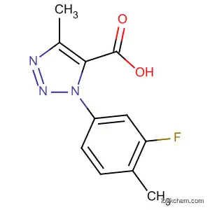 1H-1,2,3-Triazole-5-carboxylic acid,
1-(3-fluoro-4-methylphenyl)-4-methyl-