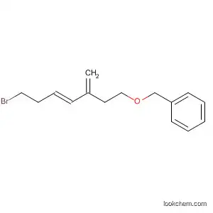 Benzene, [[[(4E)-7-bromo-3-methylene-4-heptenyl]oxy]methyl]-