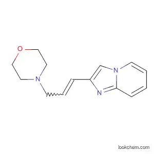 Molecular Structure of 560128-84-9 (Imidazo[1,2-a]pyridine, 2-[3-(4-morpholinyl)-1-propenyl]-)