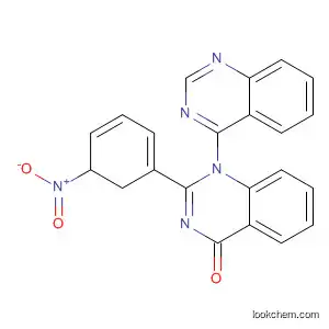 [1(4H),4'-Biquinazolin]-4-one, 2,3-dihydro-2-(3-nitrophenyl)-
